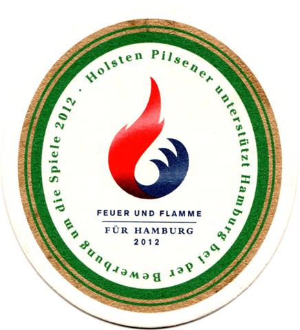 hamburg hh-hh holsten pilsener 3b (oval205-feuer und flamme 2012) 